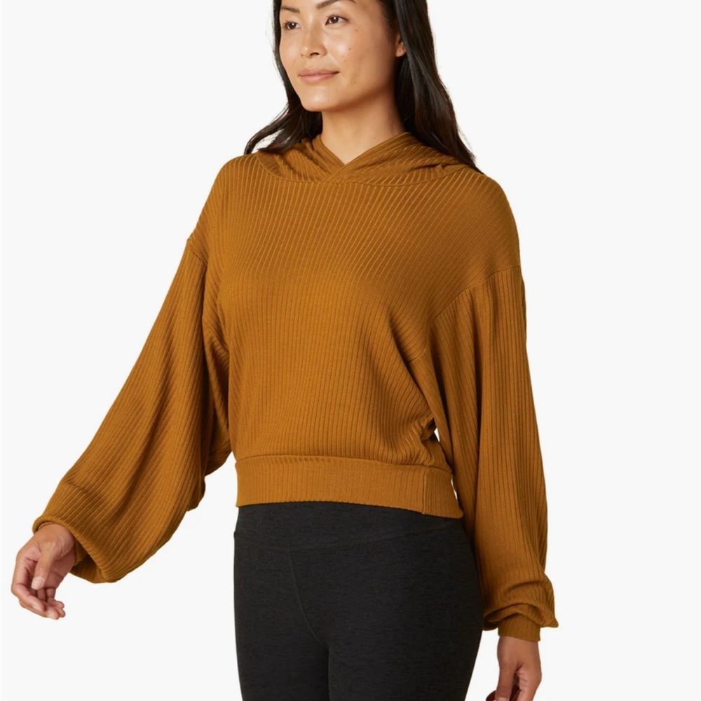 Beyond Yoga So Chic Hoodie & Crop Wide Pant Set